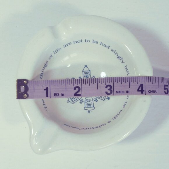 Vintage Mortar Ashtray Merck Sharp & Dohme Pharmaceutical Advertising - Picture 5 of 7